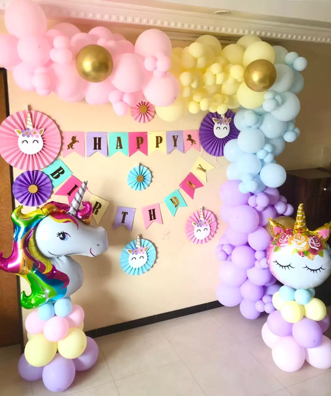 Unicorn Theme Birthday Decor