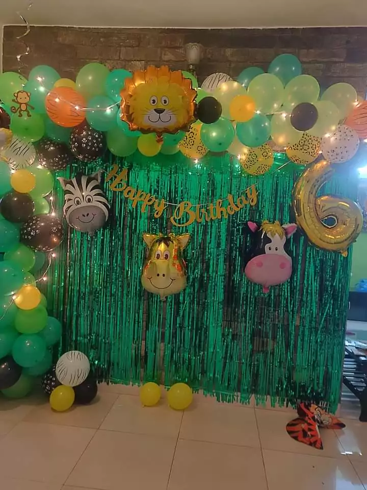 Yellow-Green Jungle Theme