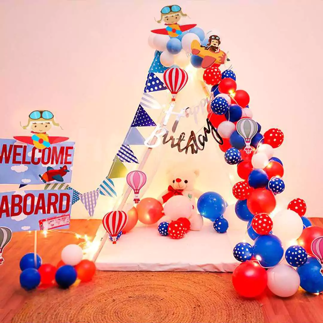 Aeroplane Theme Kids Canopy