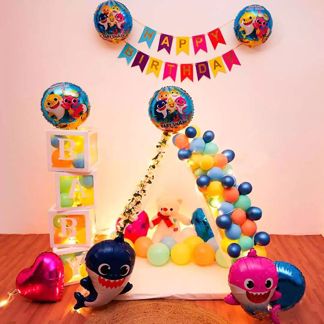 Baby Shark Theme Kids Canopy