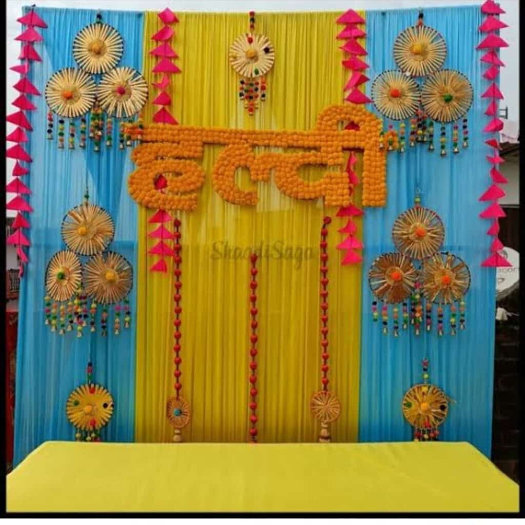 Haldi Decoration